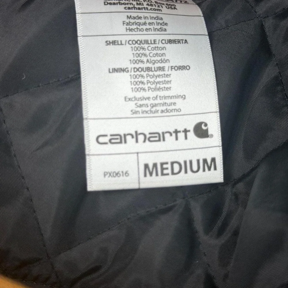 Carhartt NWT Firm Duck Insulated Dog Chore Coat Carhartt Brown | Size Medium
